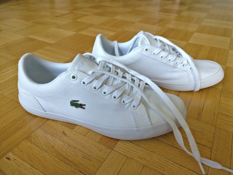 aspekt sponsor Fange Lacoste Lerond White Sneakers Review | dancedric