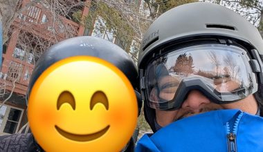 Photo of me in my snowboard instructor uniform